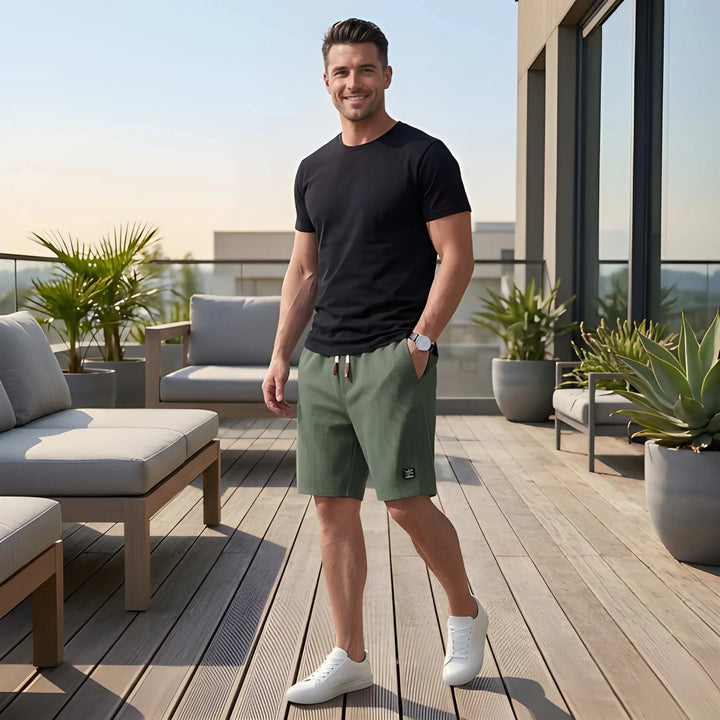 Herren Baggy Shorts mit Stretch